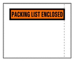 Packing List Envelopes.